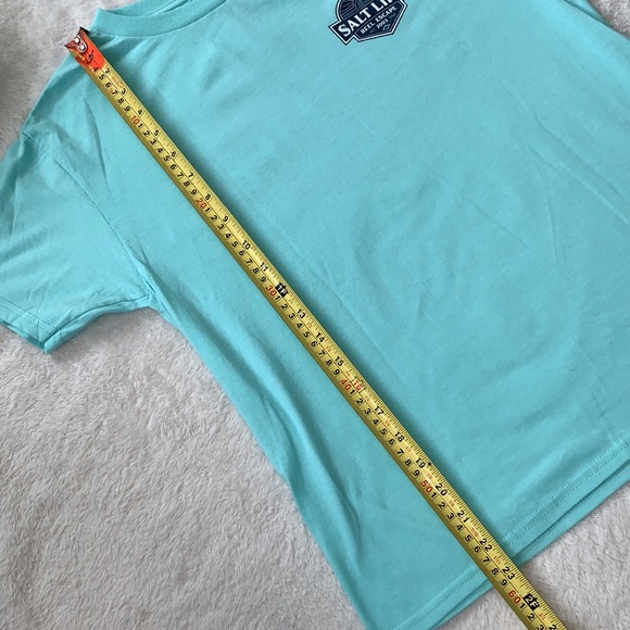 NEW Salt Life Boys Ocean Blue Logo T-Shirt Youth Medium - Picture 7 of 9